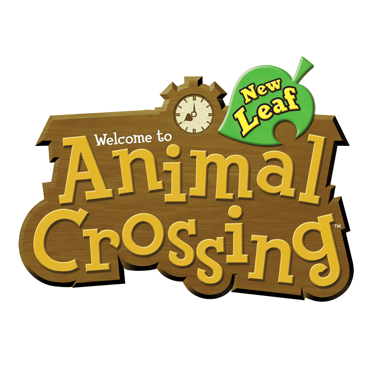 Animal Crossing New Leaf Logo PNG