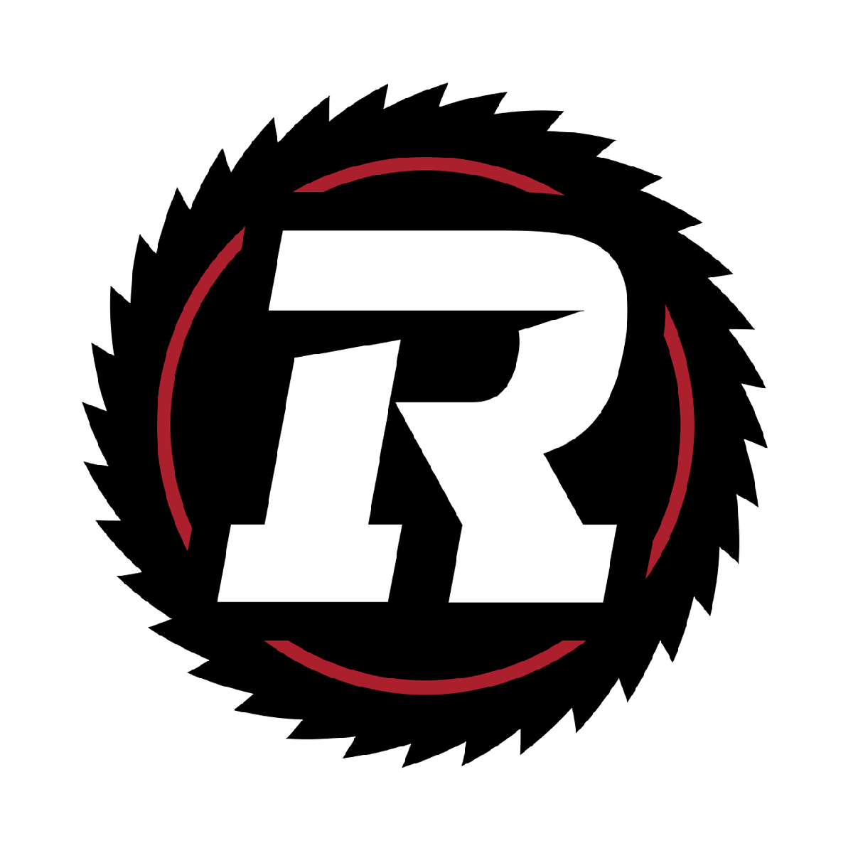 CFL Ottawa Redblacks logo transparent PNG