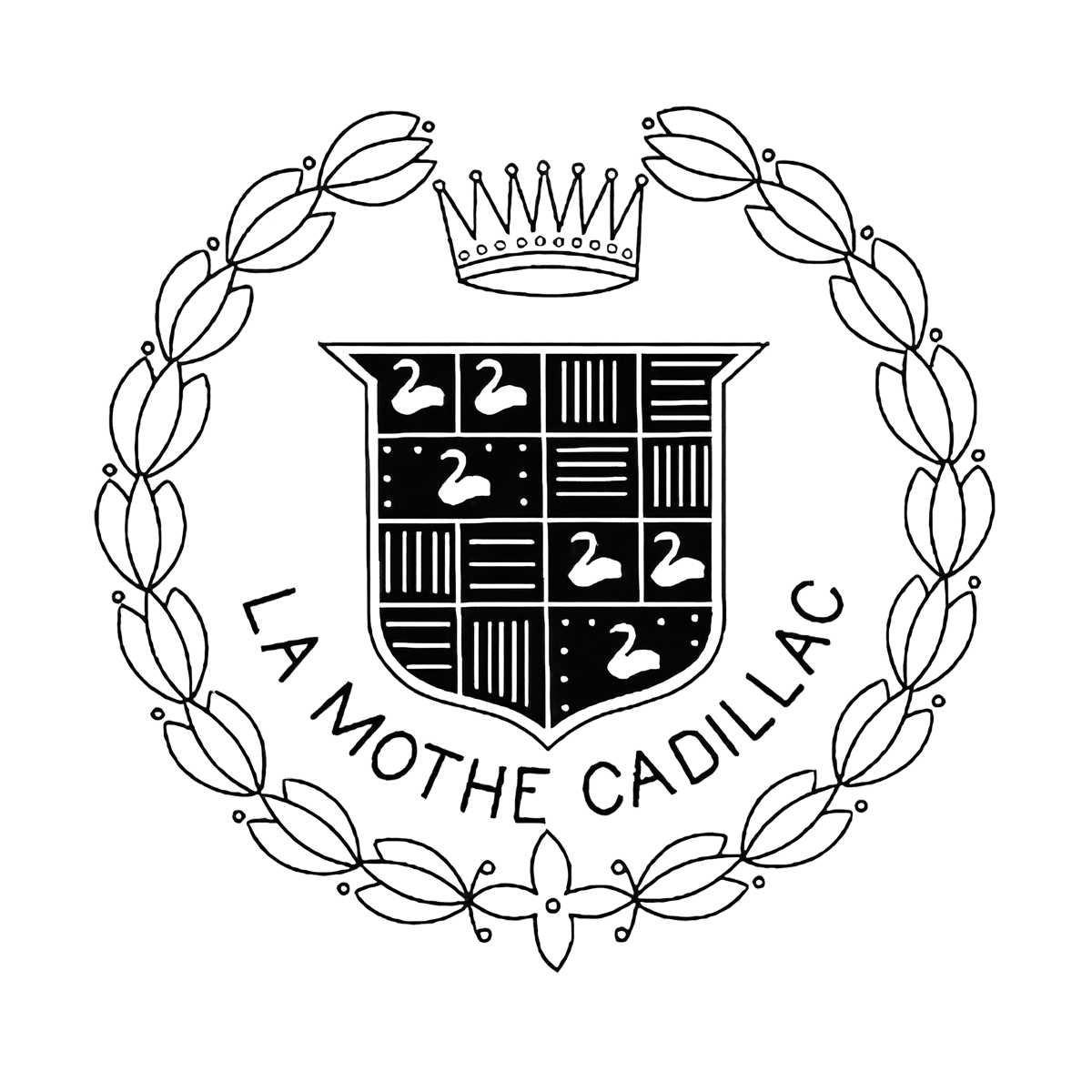 Cadillac Logo 1902-1905 PNG