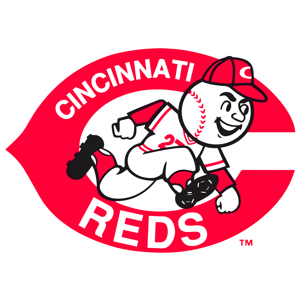 Cincinnati Reds Logo 1968-1992