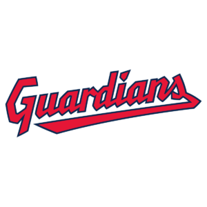 Cleveland Guardians wordmark logo PNG