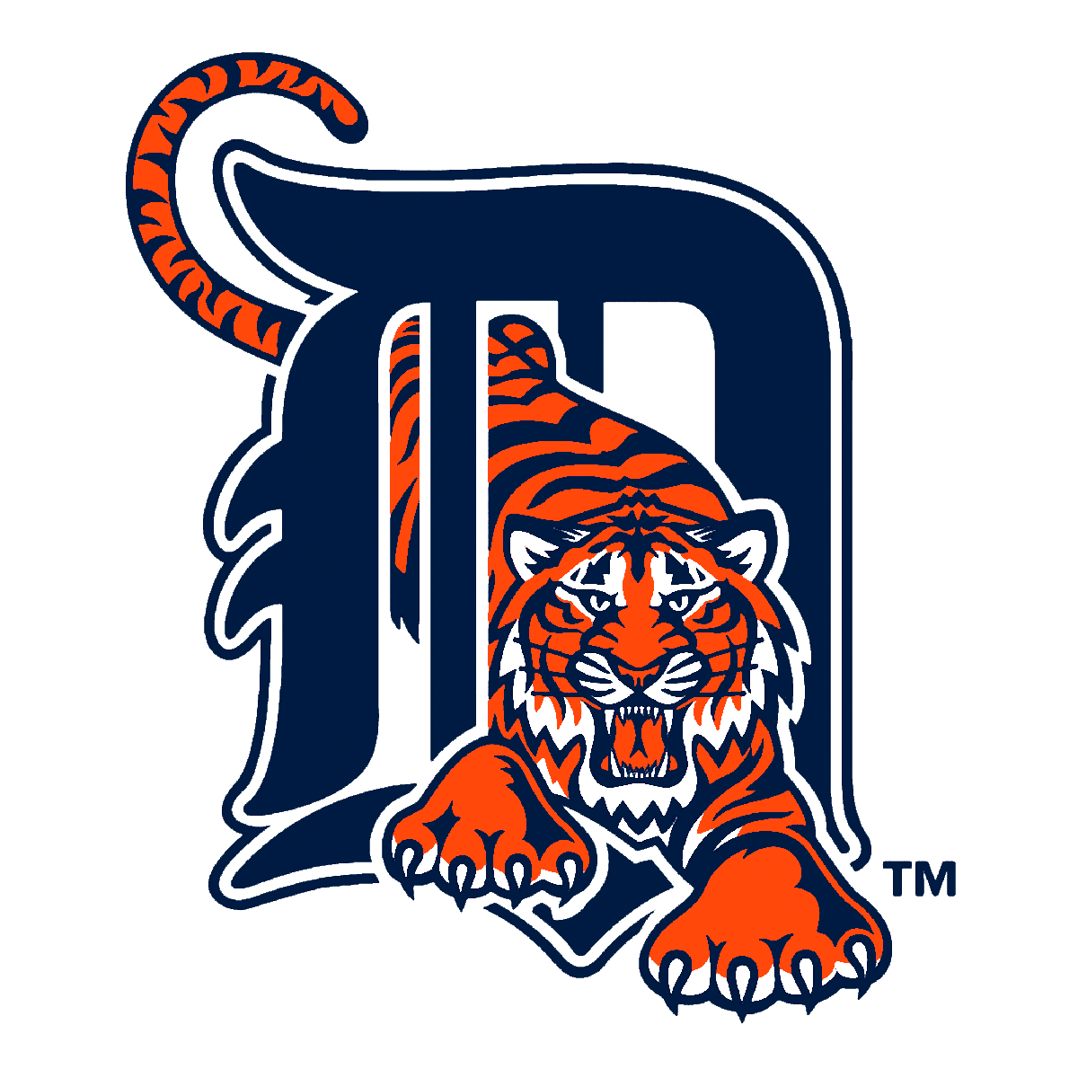 Detroit Tigers Logo 1994-2005 PNG