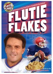 Flutie Flakes cereal box original