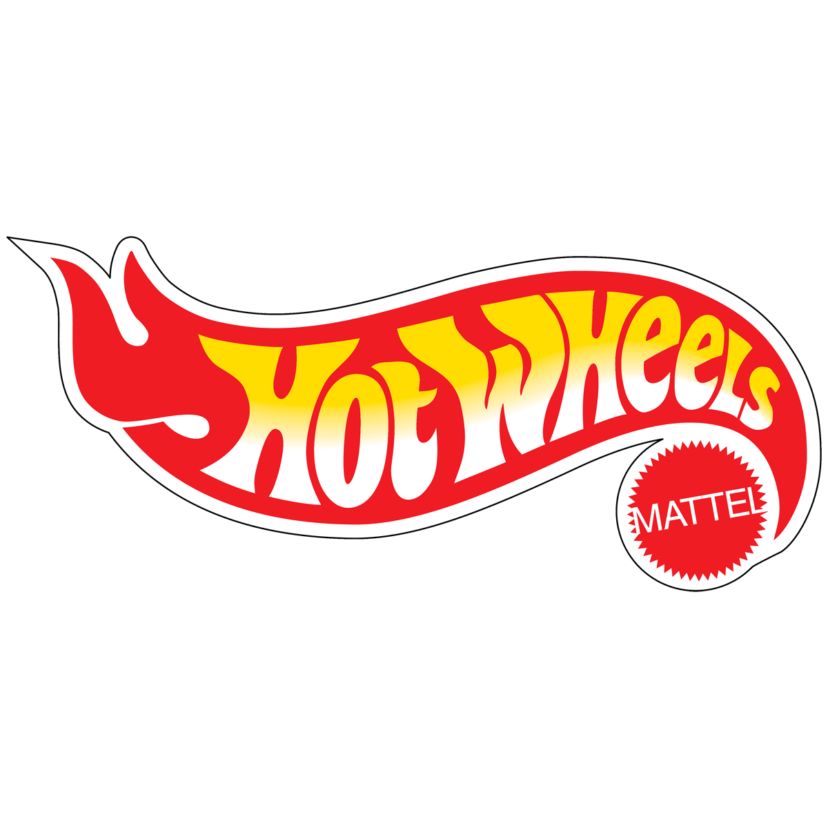 Hot Wheels Logo 1990-2000 PNG