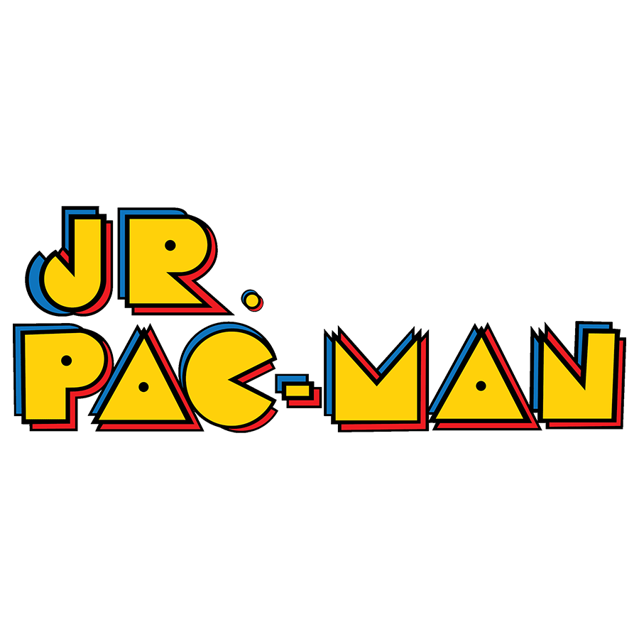 Jr. Pac-Man logo PNG
