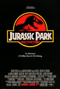 Jurassic Park original movie poster