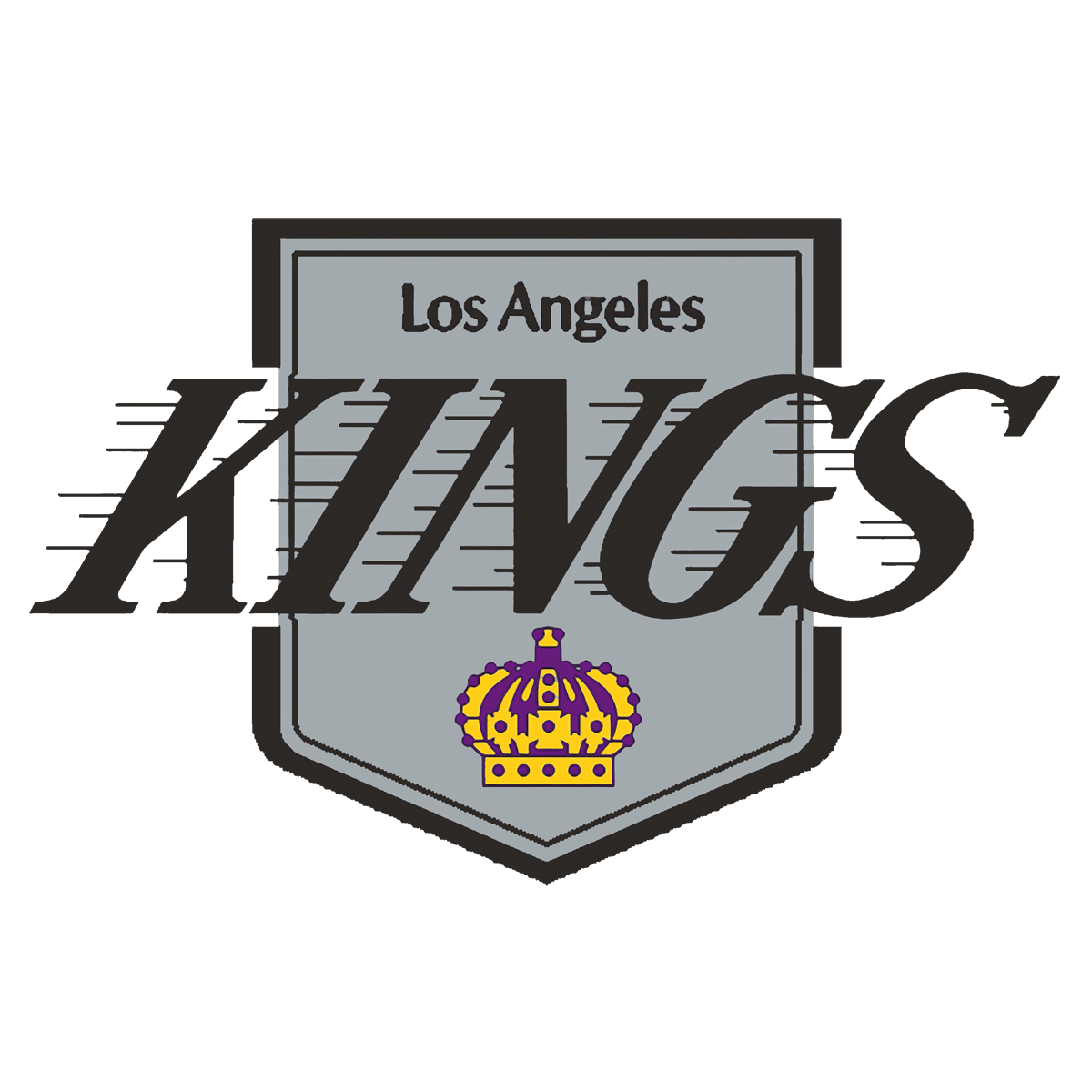 Los Angeles Kings Logo 1987-1988