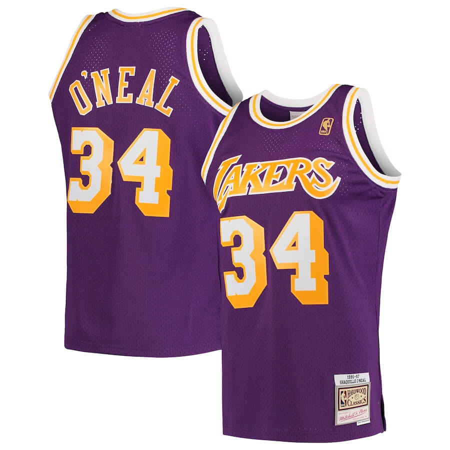 Los Angeles Lakers 1996-1997 Jersey Shaquille O'Neal