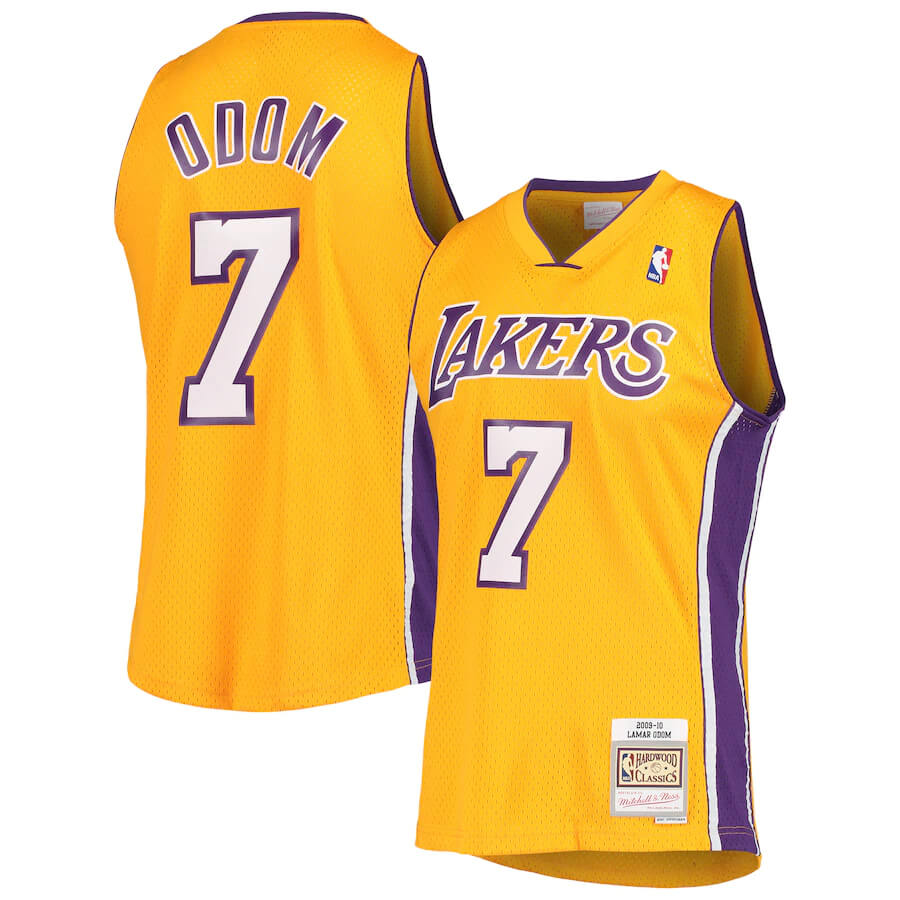 Los Angeles Lakers 2009-2010 Jersey Lamar Odom