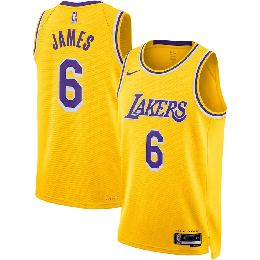 Los Angeles Lakers 2022-2023 Jersey LeBron James
