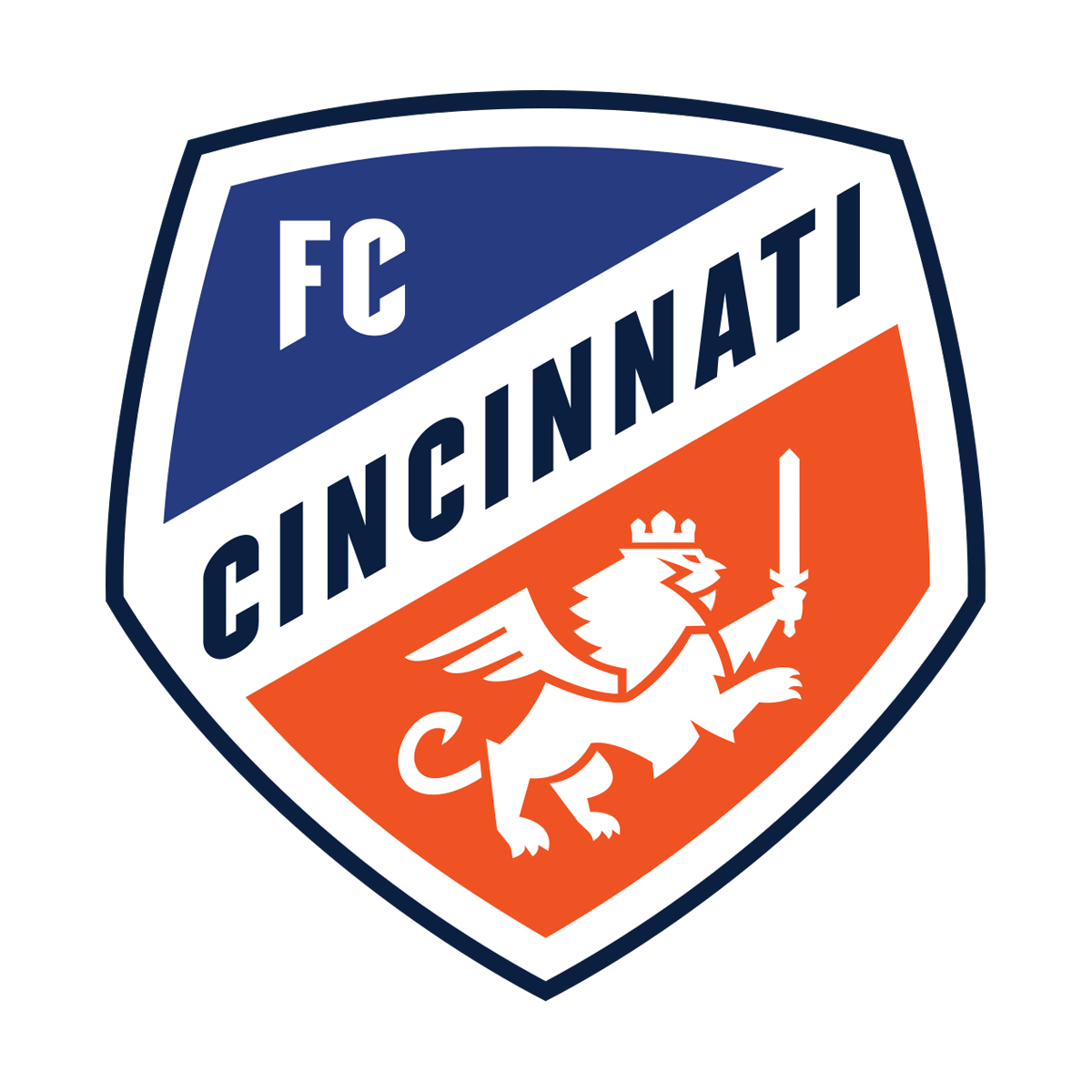 MLS FC Cincinnati logo transparent PNG