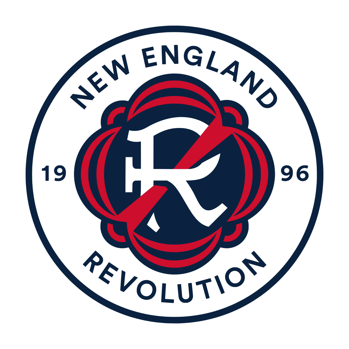 MLS New England Revolution logo transparent PNG