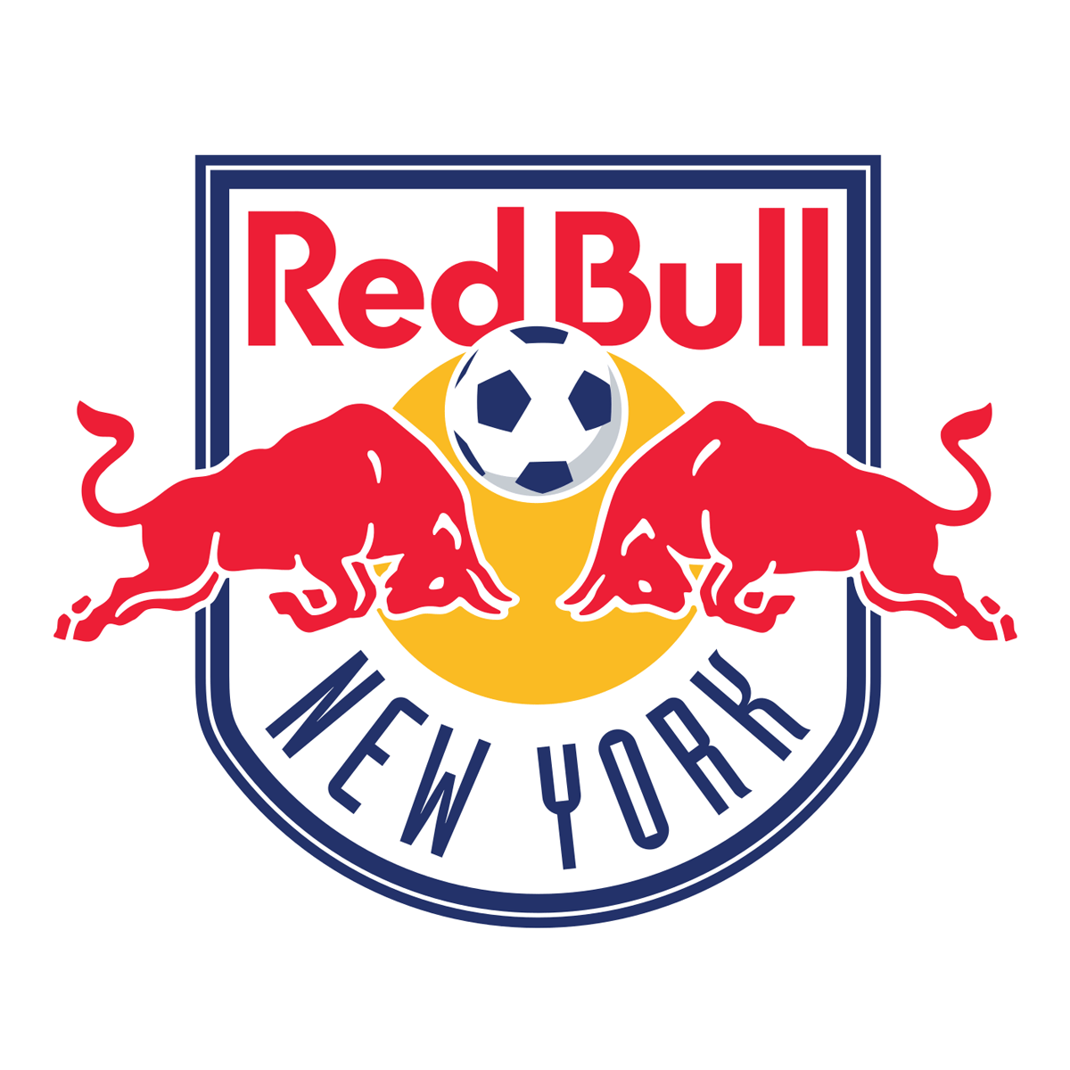 MLS New York Red Bulls logo transparent PNG