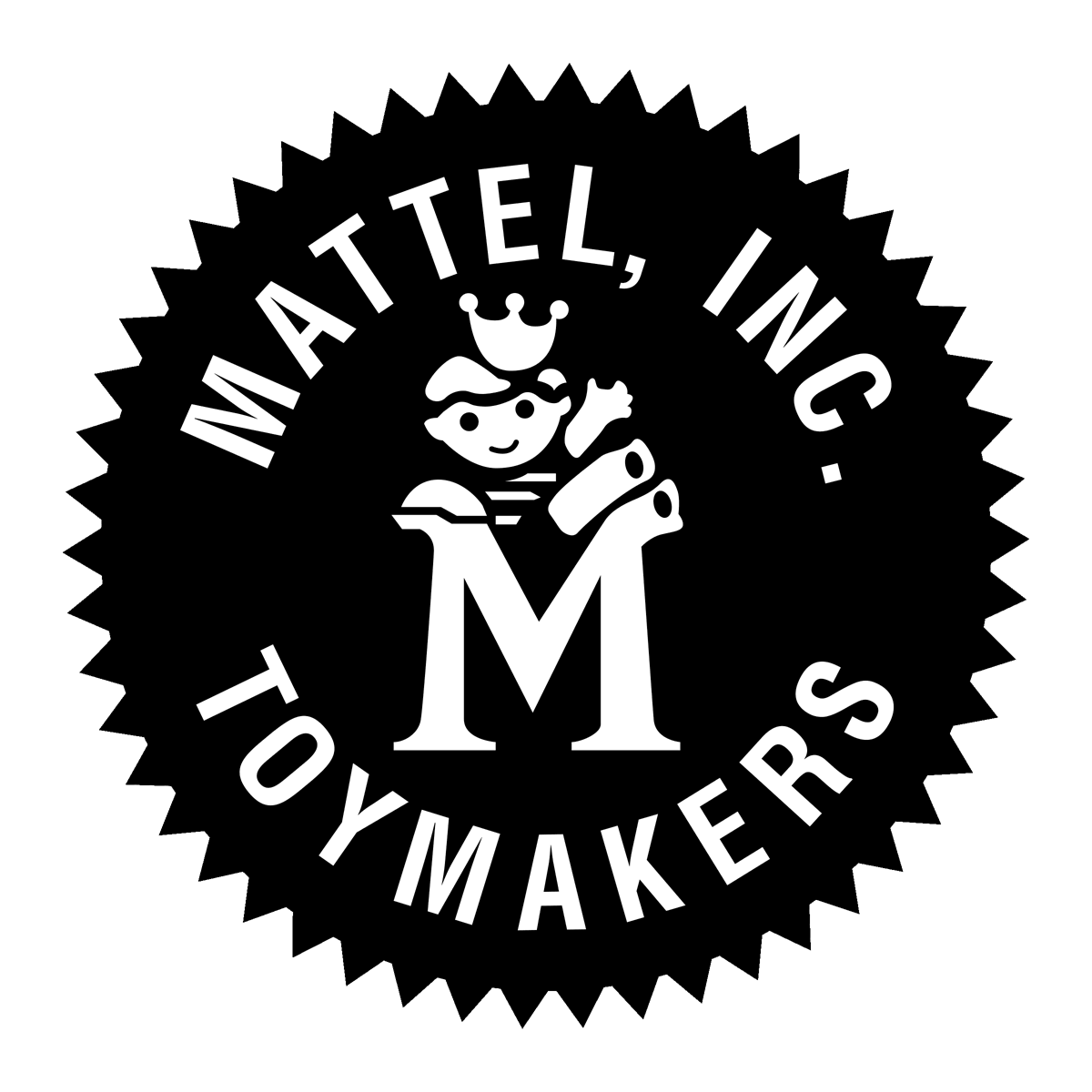 Mattel Inc. Toymakers Logo 1961-1969 PNG