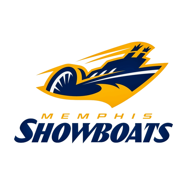 Memphis Showboats logo 2023 PNG