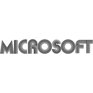 Microsoft Logo 1975-1980 PNG