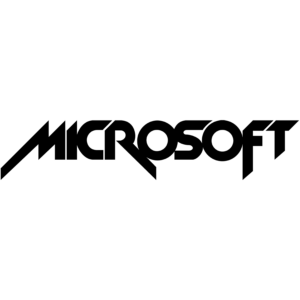 Microsoft Logo 1980-1982 PNG