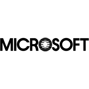 Microsoft Logo 1982-1987 PNG