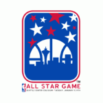 NBA All-Star Game logo 1974 (Seattle)