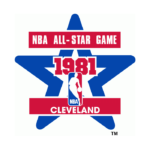 NBA All-Star Game logo 1981 (Cleveland)