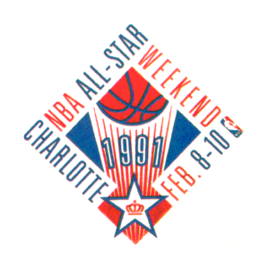 NBA All-Star Game logo 1991 (Charlotte)