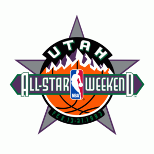 NBA All-Star Game logo 1993 (Utah)