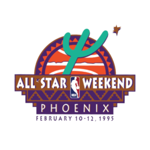 NBA All-Star Game logo 1995 (Phoenix)