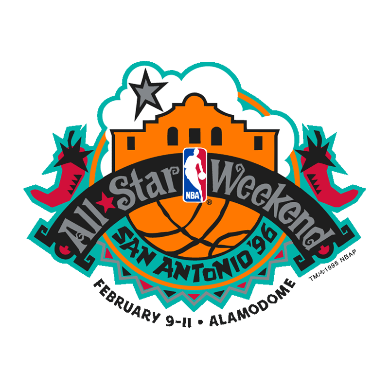 NBA All-Star Game logo 1996 (San Antonio)