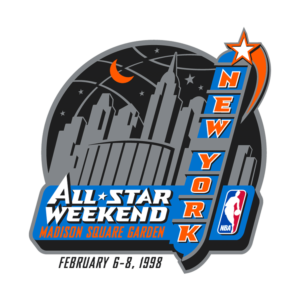 NBA All-Star Game logo 1998 (New York)