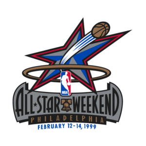 NBA All-Star Game logo 1999 (Philadelphia)