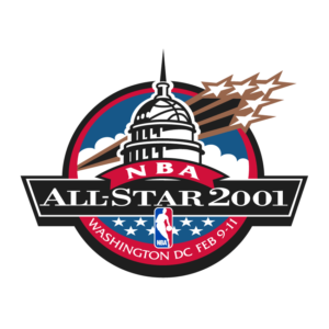 NBA All-Star Game logo 2001 (Washington DC)