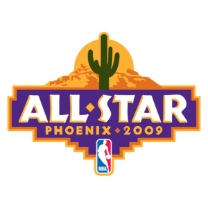 NBA All-Star Game logo 2009 (Phoenix)