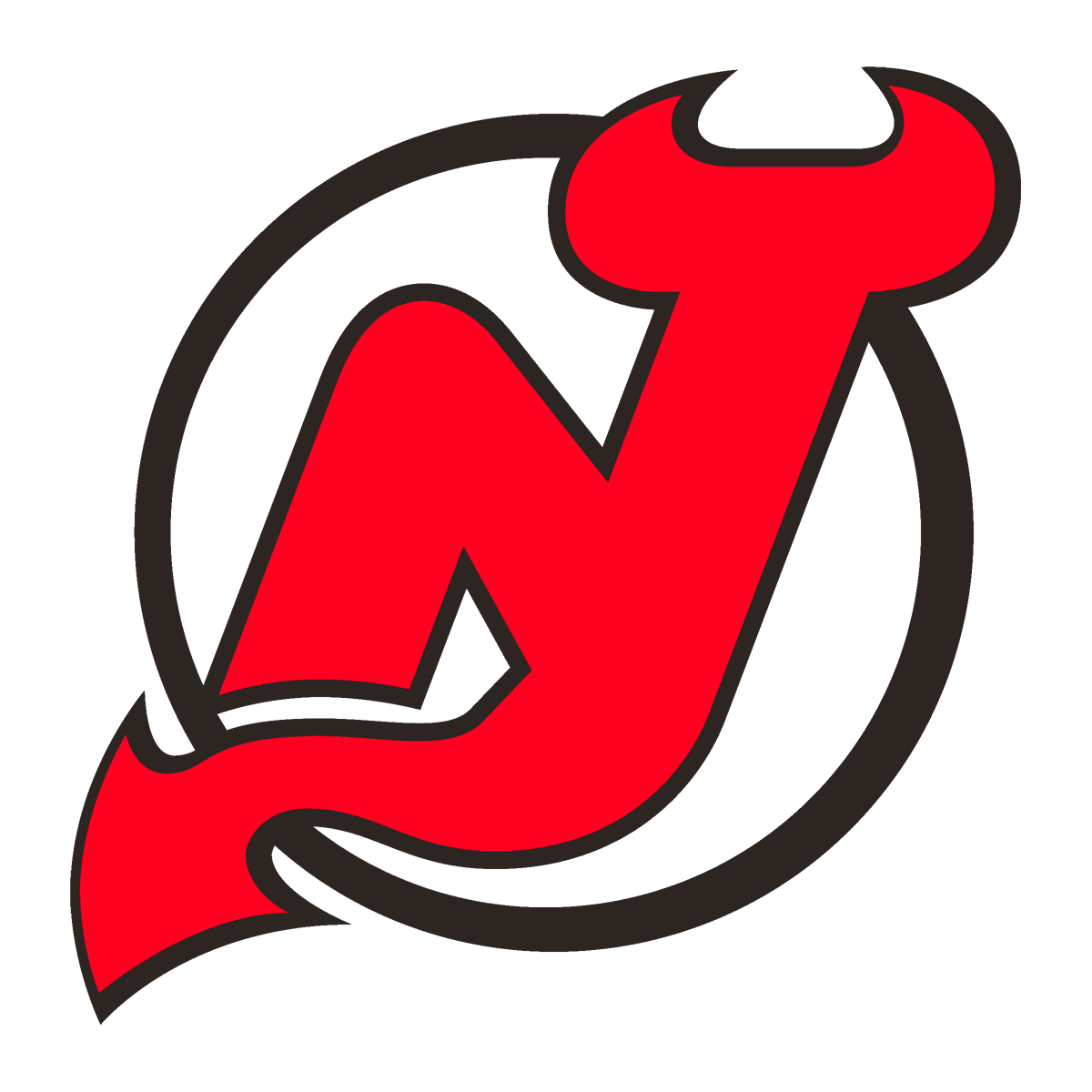 New Jersey Devils Logo 1992-1999