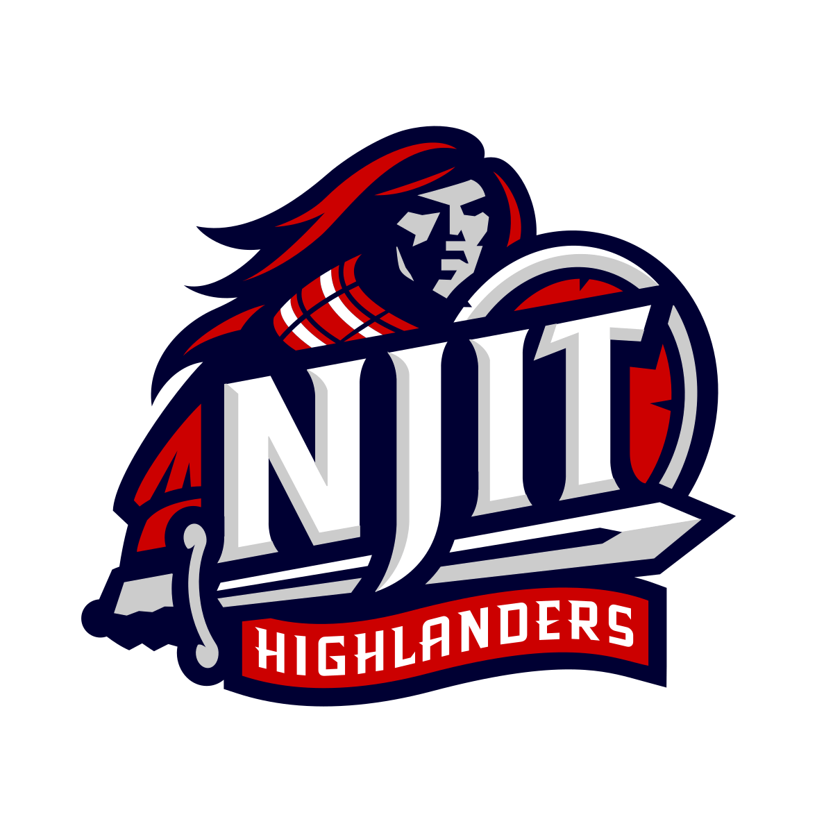 New Jersey Institute of Technology NJIT Highlanders logo PNG