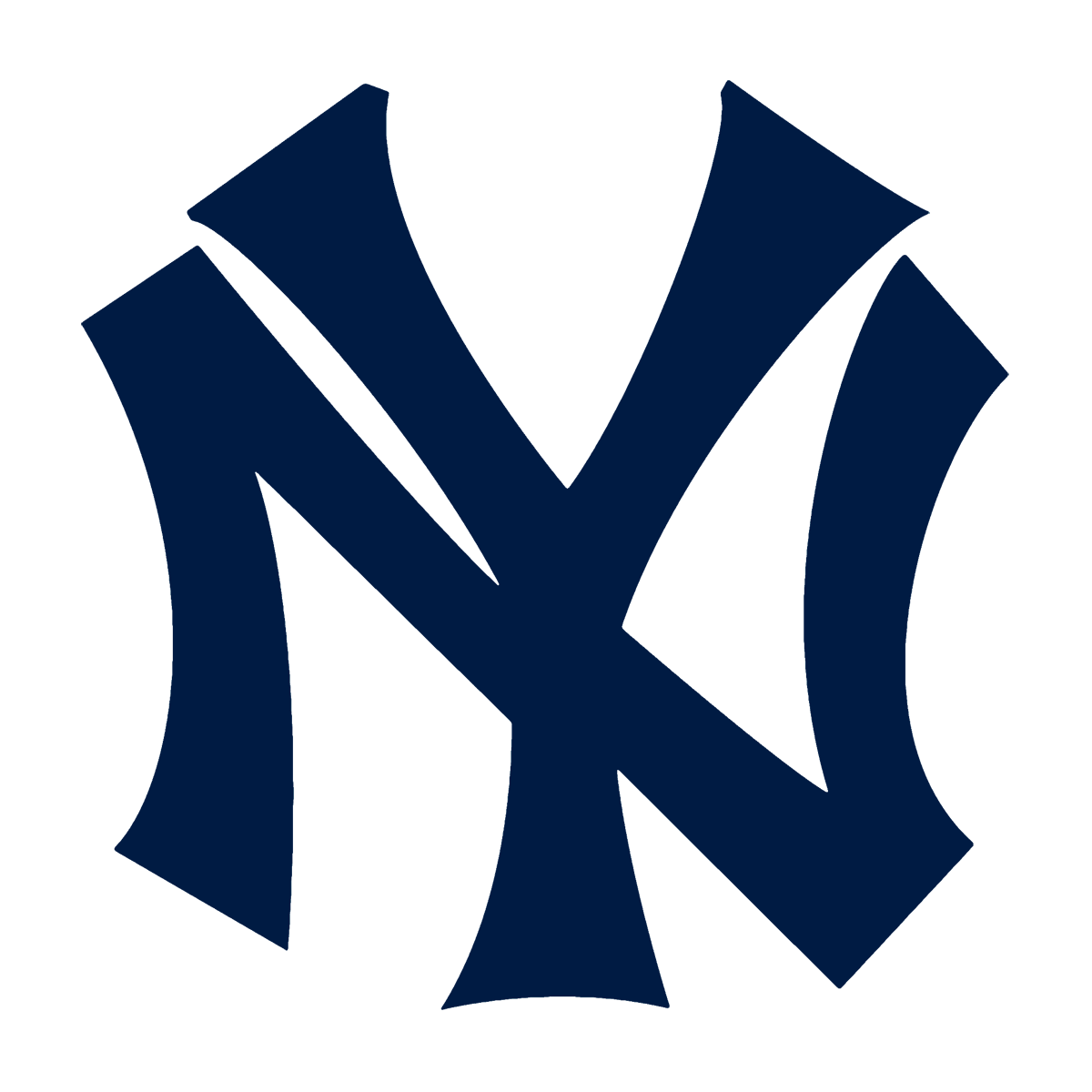 New York Yankees 1915-1946 logo transparent PNG