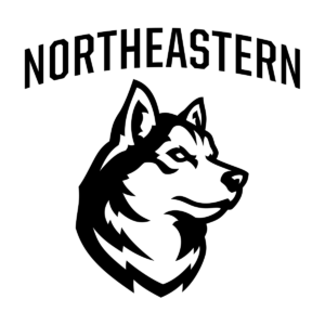 Northeastern Huskies logo PNG