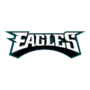 Philadelphia Eagles Wordmark logo transparent PNG