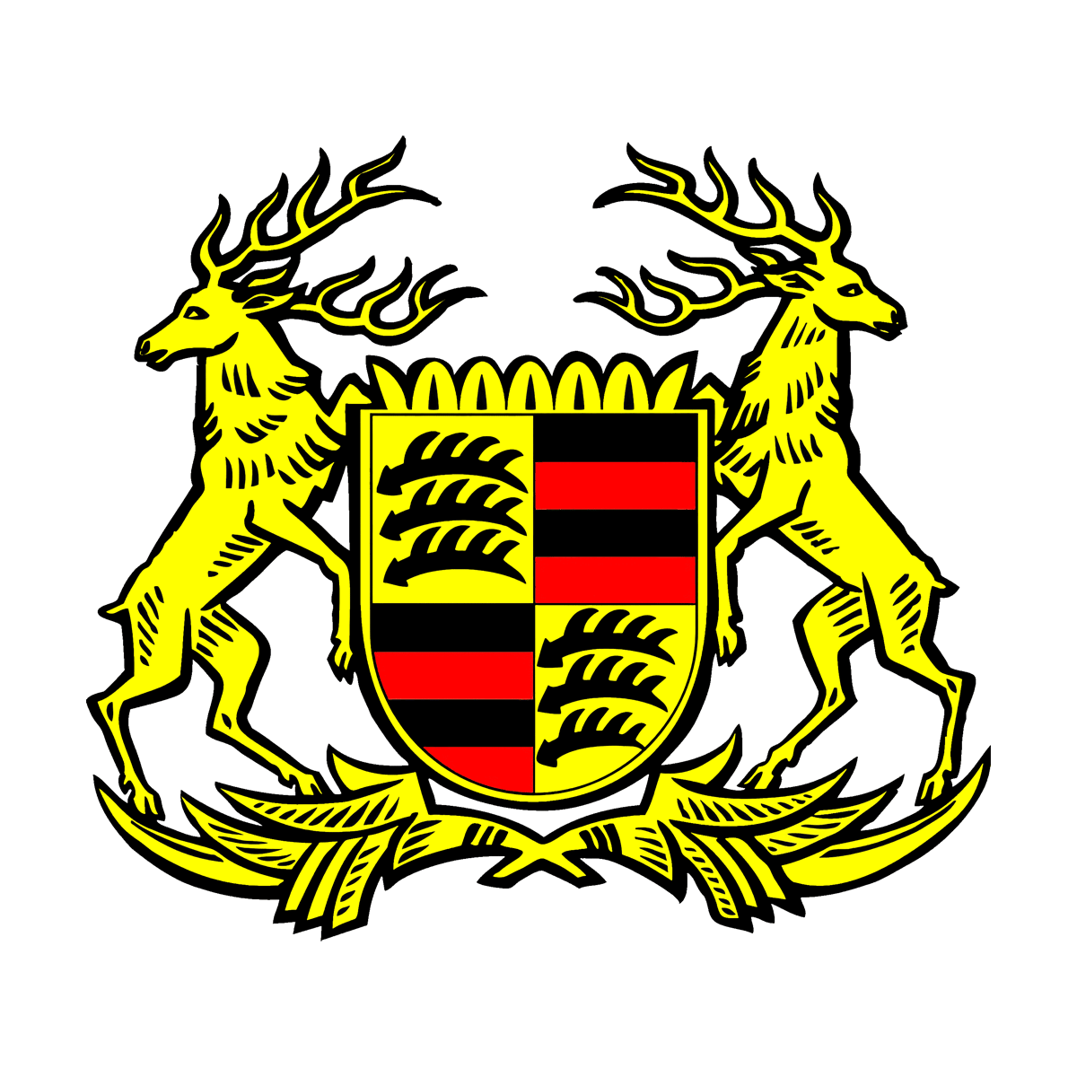 Porsche Logo 1922-1938 transparent PNG