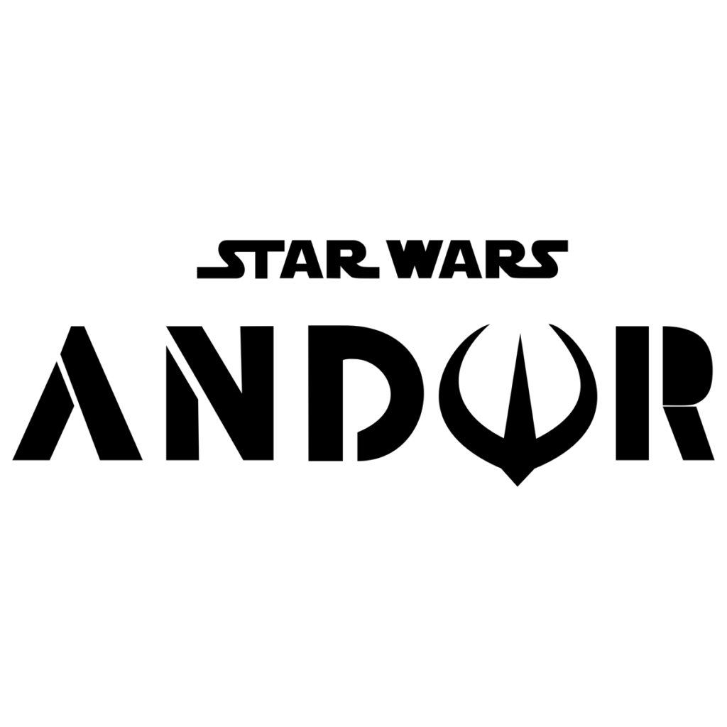 Star Wars TV Series Andor logo PNG