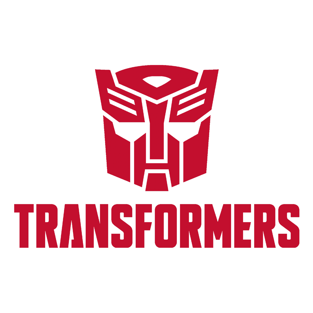 Transformers logo flat transparent PNG