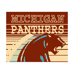 USFL Michigan Panthers logo PNG