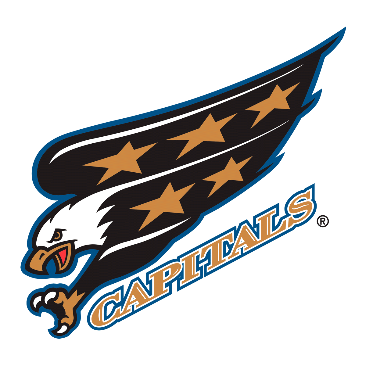 Washington Capitals Logo 1995-1997