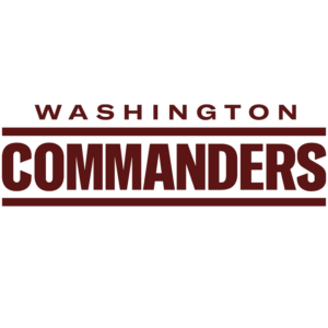 Washington Commanders Wordmark logo PNG