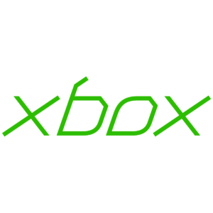Xbox logo 1999-2001 transparent PNG