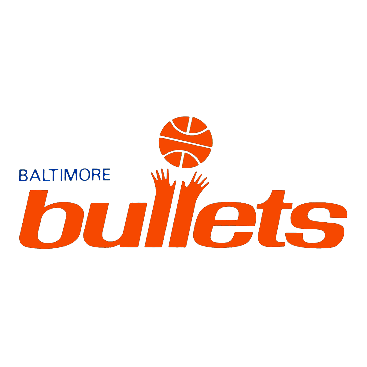 Baltimore Bullets 1968-1969 logo transparent PNG