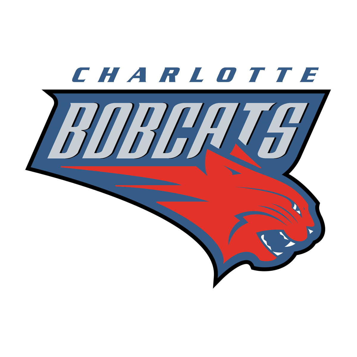Charlotte Bobcats 2005-2007 logo transparent PNG