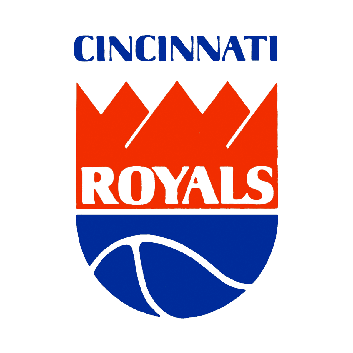 Cincinnati Royals 1971-1972 logo transparent PNG