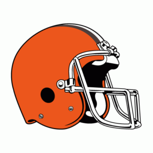 Cleveland Browns 1986-1991 helmet logo
