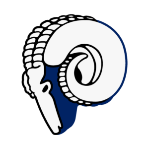 Cleveland Rams / Los Angeles Rams 1946-1950 logo transparent PNG