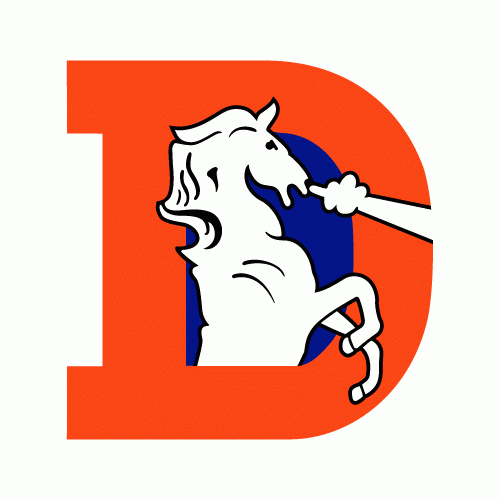 Denver Broncos 1993-1996 logo